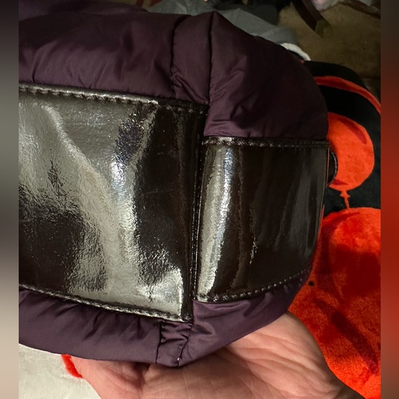 Purple Nylon Kate Spade Tote Bag Large Size - Picture 6 of 16